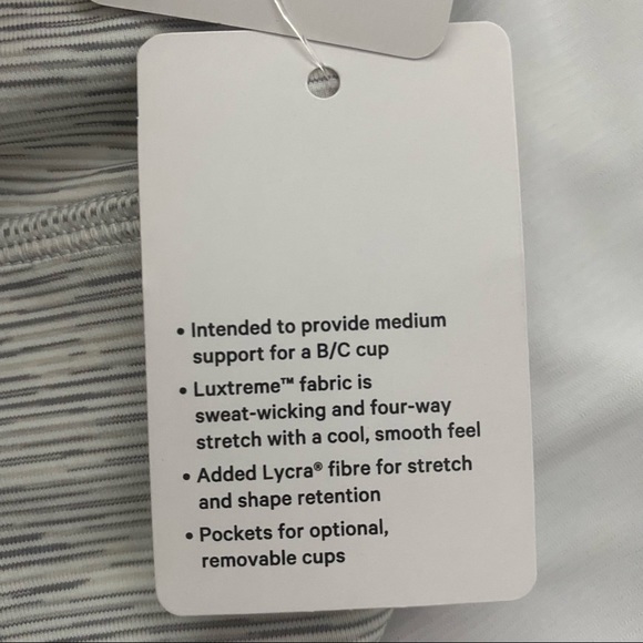 🎉SOLD!🎉 NWT Lululemon energy longline bra 6 WAFSNB - Picture 6 of 7